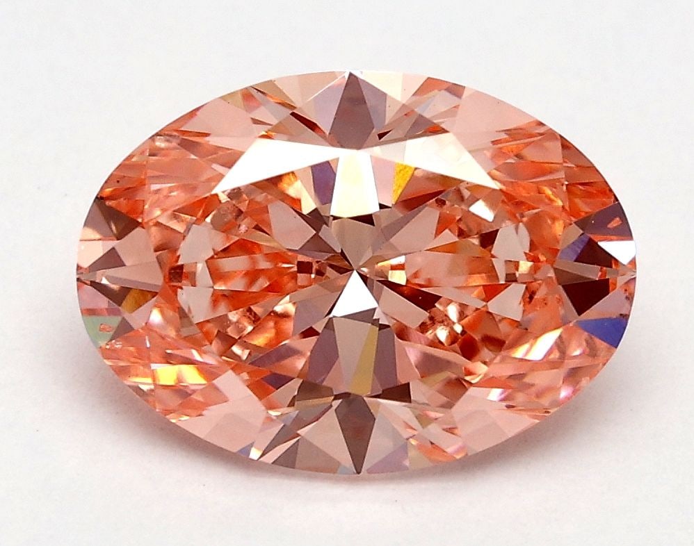 Loose Diamond - OVAL 2.01ct Fancy Vivid Pink VS2: Loose Diamond - OVAL 2.01ct Fancy Vivid Pink VS2 Source: This is a real non-mined Diamond that has been grown in a lab Shape: OVAL Carats: 2.01 Color: Fancy Vivid Pink Certification: IGI Video: Video