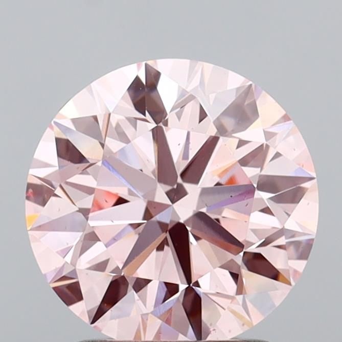 Loose Diamond - ROUND 2.0ct Fancy Intense Pink VS2: Loose Diamond - ROUND 2.0ct Fancy Intense Pink VS2 Source: This is a real non-mined Diamond that has been grown in a lab Shape: ROUND Carats: 2.0 Color: Fancy Intense Pink Certification: IGI Video: