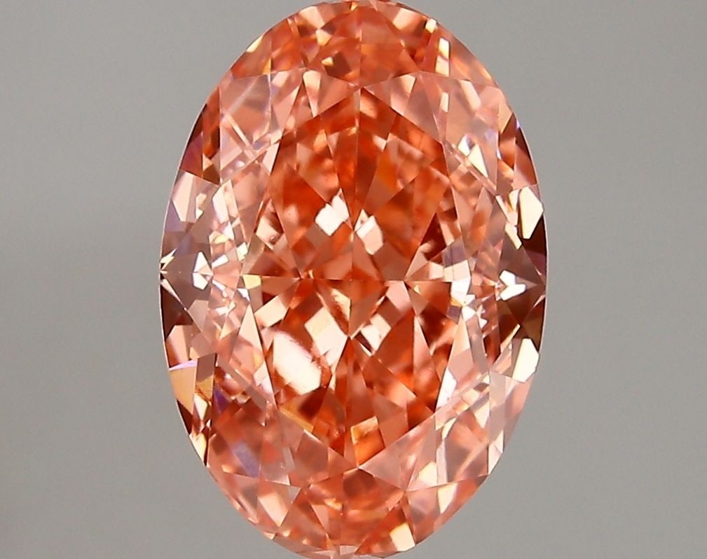 Loose Diamond - OVAL 3.85ct Fancy Vivid Pink VVS2: Loose Diamond - OVAL 3.85ct Fancy Vivid Pink VVS2 Source: This is a real non-mined Diamond that has been grown in a lab Shape: OVAL Carats: 3.85 Color: Fancy Vivid Pink Certification: IGI Video: