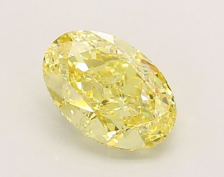 Loose Diamond - OVAL 1.55ct Fancy Intense Yellow VVS2: Loose Diamond - OVAL 1.55ct Fancy Intense Yellow VVS2 Source: This is a real non-mined Diamond that has been grown in a lab Shape: OVAL Carats: 1.55 Color: Fancy Intense Yellow Certification: IGI Vide