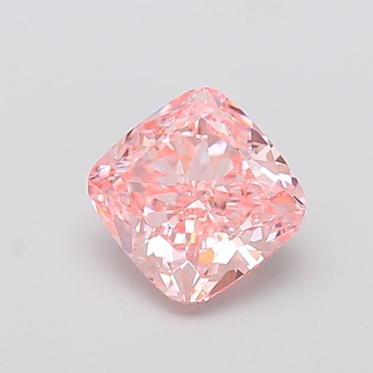 Loose Diamond - CUSHION MODIFIED 2.5ct Fancy Vivid Pink VS1: Loose Diamond - CUSHION MODIFIED 2.5ct Fancy Vivid Pink VS1 Source: This is a real non-mined Diamond that has been grown in a lab Shape: CUSHION MODIFIED Carats: 2.5 Color: Fancy Vivid Pink Certificat