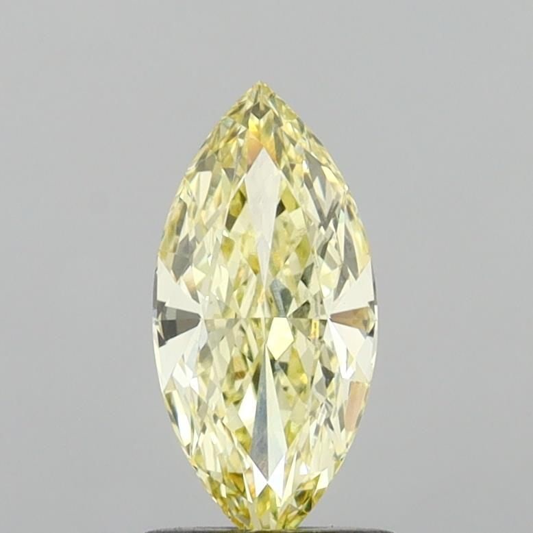 Loose Diamond - MARQUISE 1.06ct Fancy Yellow VVS2: Loose Diamond - MARQUISE 1.06ct Fancy Yellow VVS2 Source: This is a real non-mined Diamond that has been grown in a lab Shape: MARQUISE Carats: 1.06 Color: Fancy Yellow Certification: IGI Video: