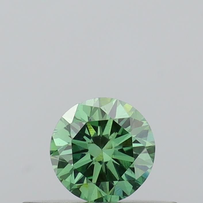 Loose Diamond - ROUND 0.29ct Fancy Vivid Green VVS2: Loose Diamond - ROUND 0.29ct Fancy Vivid Green VVS2 Source: This is a real non-mined Diamond that has been grown in a lab Shape: ROUND Carats: 0.29 Color: Fancy Vivid Green Certification: IGI Video: