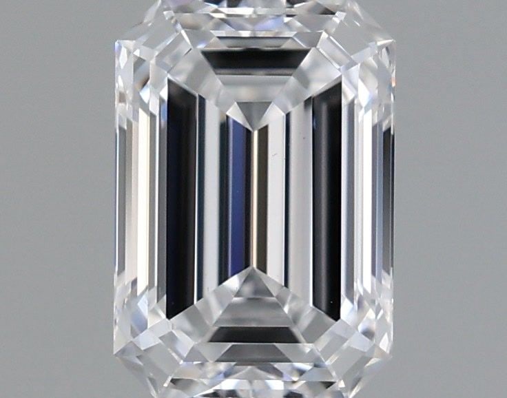 Loose Diamond - EMERALD 0.98ct D VS2: Loose Diamond - EMERALD 0.98ct D VS2 Source: This is a real non-mined Diamond that has been grown in a lab Shape: EMERALD Carats: 0.98 Color: D Clarity: VS2 Certification: IGI Video:
