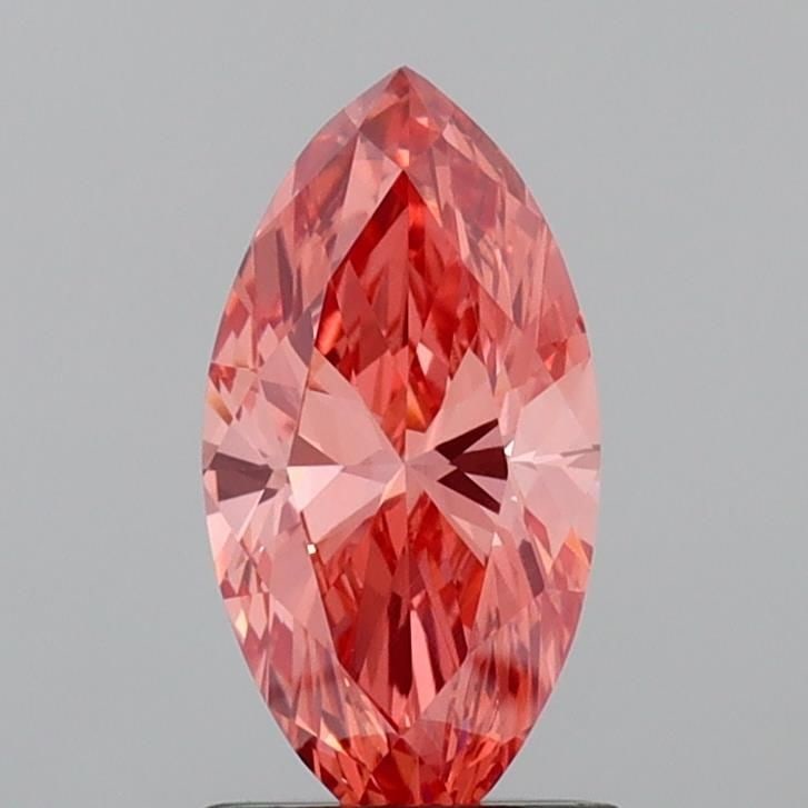 Loose Diamond - MARQUISE 0.97ct Fancy Vivid Brownish Pink VS1: Loose Diamond - MARQUISE 0.97ct Fancy Vivid Brownish Pink VS1 Source: This is a real non-mined Diamond that has been grown in a lab Shape: MARQUISE Carats: 0.97 Color: Fancy Vivid Brownish Pink Certif