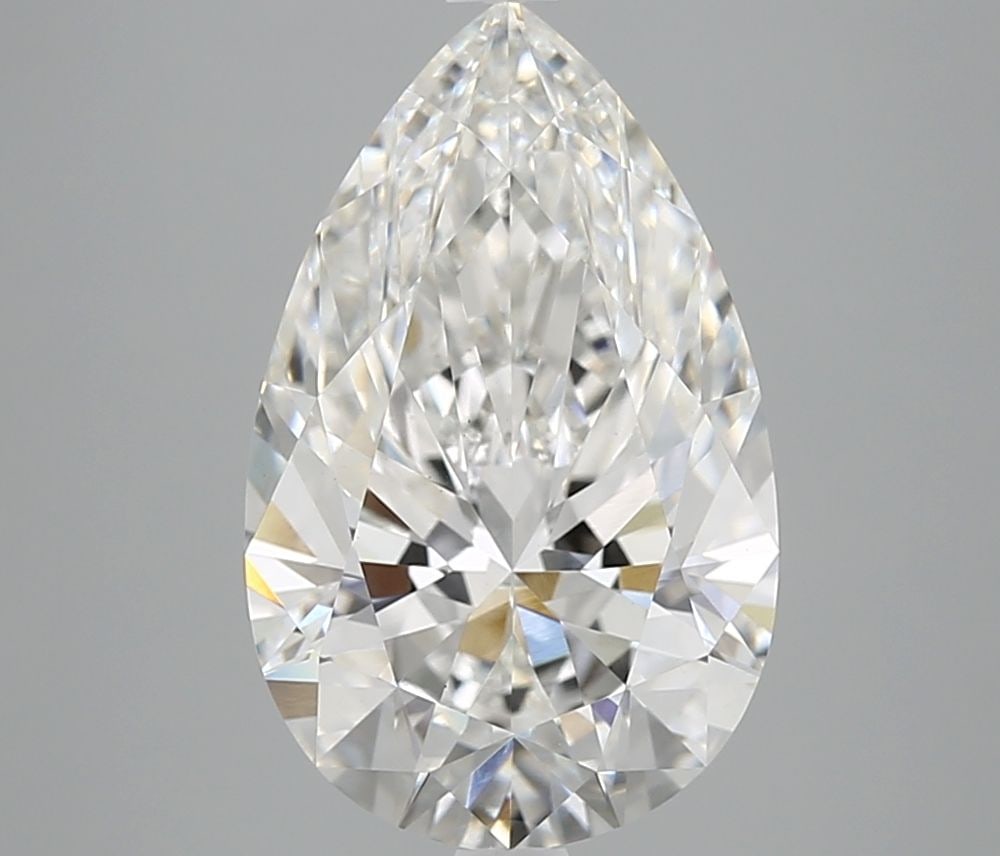 Loose Diamond - PEAR 4.09ct F VVS2: Loose Diamond - PEAR 4.09ct F VVS2 Source: This is a real non-mined Diamond that has been grown in a lab Shape: PEAR Carats: 4.09 Color: F Clarity: VVS2 Certification: IGI Video:
