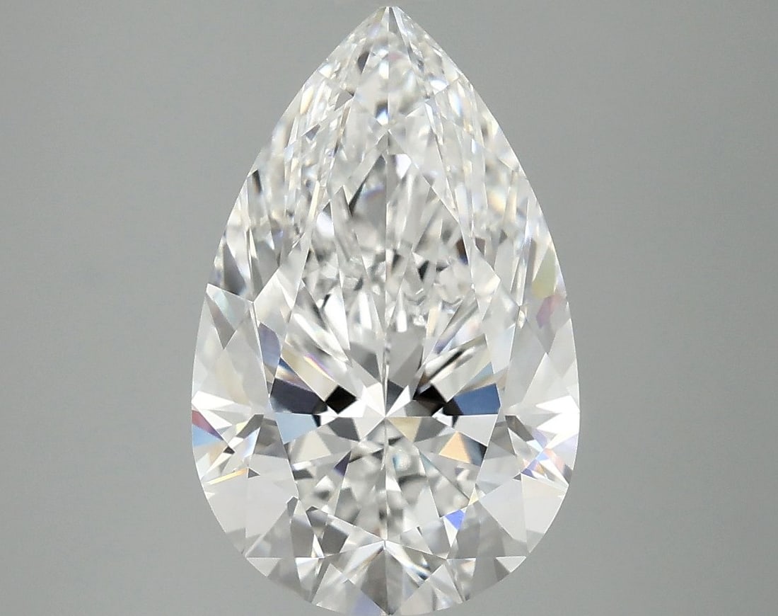 Loose Diamond - PEAR 4.1ct E VVS2 (1 of 1)
