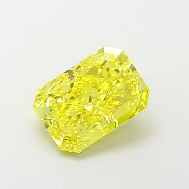 Loose Diamond - RADIANT 1.1ct Fancy Vivid Yellow IF: Loose Diamond - RADIANT 1.1ct Fancy Vivid Yellow IF Source: This is a real non-mined Diamond that has been grown in a lab Shape: RADIANT Carats: 1.1 Color: Fancy Vivid Yellow Certification: IGI