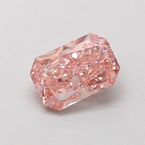 Loose Diamond - RADIANT 0.69ct Fancy Intense Brownish Pink VS1: Loose Diamond - RADIANT 0.69ct Fancy Intense Brownish Pink VS1 Source: This is a real non-mined Diamond that has been grown in a lab Shape: RADIANT Carats: 0.69 Color: Fancy Intense Brownish Pink Cert