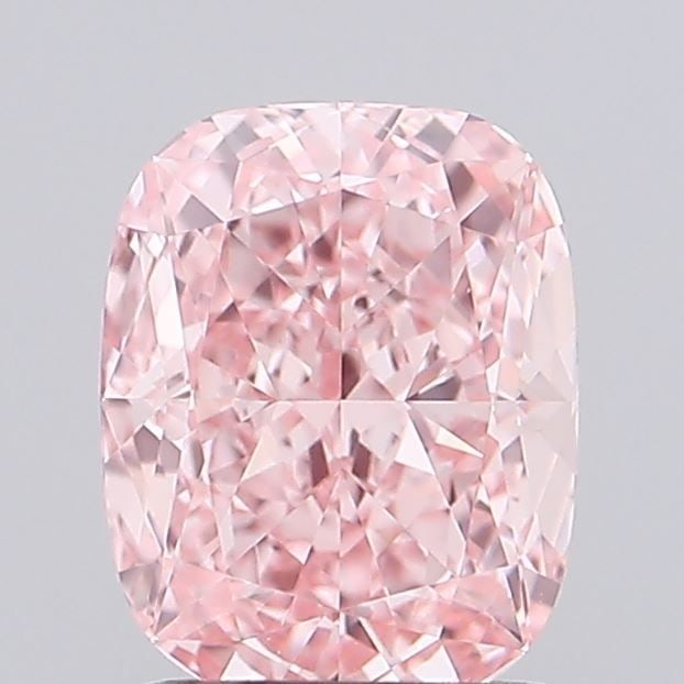 Loose Diamond - CUSHION MODIFIED 1.31ct Fancy Vivid Pink VS1: Loose Diamond - CUSHION MODIFIED 1.31ct Fancy Vivid Pink VS1 Source: This is a real non-mined Diamond that has been grown in a lab Shape: CUSHION MODIFIED Carats: 1.31 Color: Fancy Vivid Pink