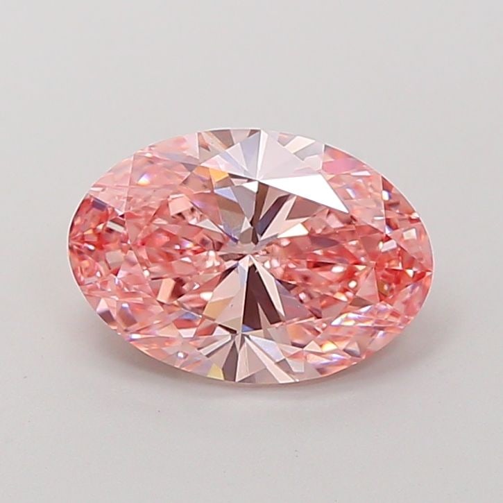 Loose Diamond - OVAL 2.51ct Fancy Vivid Pink VS1: Loose Diamond - OVAL 2.51ct Fancy Vivid Pink VS1 Source: This is a real non-mined Diamond that has been grown in a lab Shape: OVAL Carats: 2.51 Color: Fancy Vivid Pink Certification: IGI Video: Video