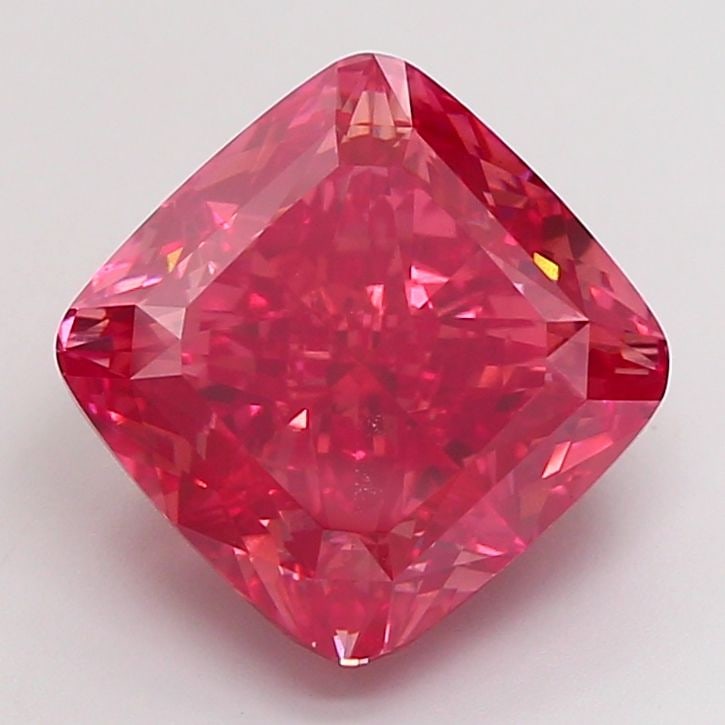 Loose Diamond - CUSHION MODIFIED 9.21ct Fancy Vivid Red VS1 (1 of 1)