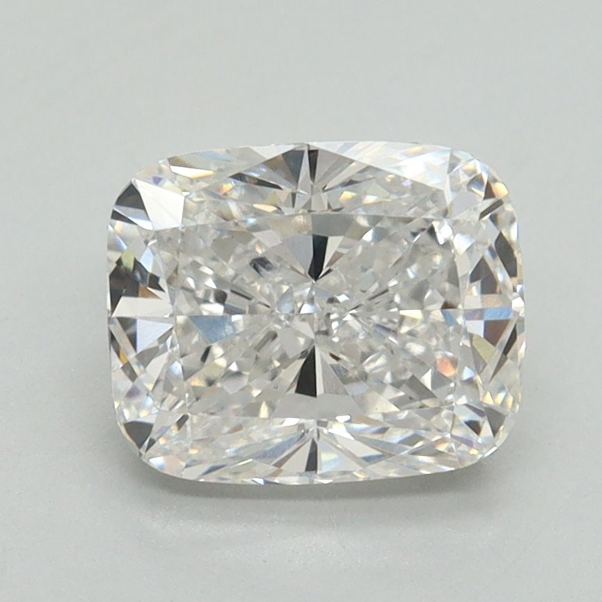 Loose Diamond - CUSHION BRILLIANT 2.04ct E VS1: Loose Diamond - CUSHION BRILLIANT 2.04ct E VS1 Source: This is a real non-mined Diamond that has been grown in a lab Shape: CUSHION BRILLIANT Carats: 2.04 Color: E Clarity: VS1 Certification: GSI Vide
