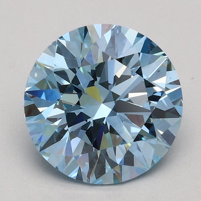 Ideal Loose Diamond - ROUND 1.53ct Fancy Intense Blue VS1: Ideal Loose Diamond - ROUND 1.53ct Fancy Intense Blue VS1 Source: This is a real non-mined Diamond that has been grown in a lab Shape: ROUND Carats: 1.53 Color: Fancy Intense Blue Certification: IGI V