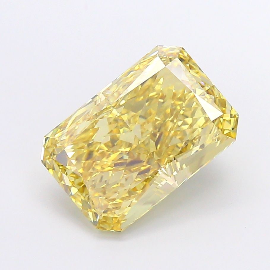 Loose Diamond - RADIANT 11.17ct Fancy Intense Yellow VS1: Loose Diamond - RADIANT 11.17ct Fancy Intense Yellow VS1 Source: This is a real non-mined Diamond that has been grown in a lab Shape: RADIANT Carats: 11.17 Color: Fancy Intense Yellow Certification: I