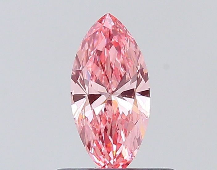 Loose Diamond - MARQUISE 0.37ct Fancy Light Orangey Pink VS1: Loose Diamond - MARQUISE 0.37ct Fancy Light Orangey Pink VS1 Source: This is a real non-mined Diamond that has been grown in a lab Shape: MARQUISE Carats: 0.37 Color: Fancy Light Orangey Pink Certific
