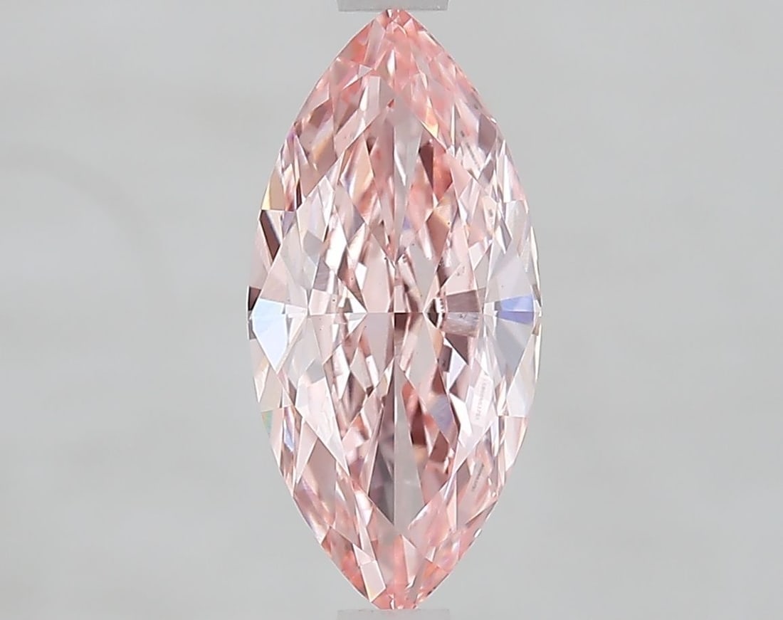 Loose Diamond - MARQUISE 1.65ct Fancy Intense Pink VS1: Loose Diamond - MARQUISE 1.65ct Fancy Intense Pink VS1 Source: This is a real non-mined Diamond that has been grown in a lab Shape: MARQUISE Carats: 1.65 Color: Fancy Intense Pink Certification: IGI