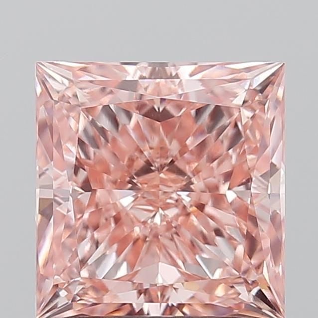 Loose Diamond - PRINCESS 2.34ct Fancy Vivid Pink VS1: Loose Diamond - PRINCESS 2.34ct Fancy Vivid Pink VS1 Source: This is a real non-mined Diamond that has been grown in a lab Shape: PRINCESS Carats: 2.34 Color: Fancy Vivid Pink Certification: IGI Video