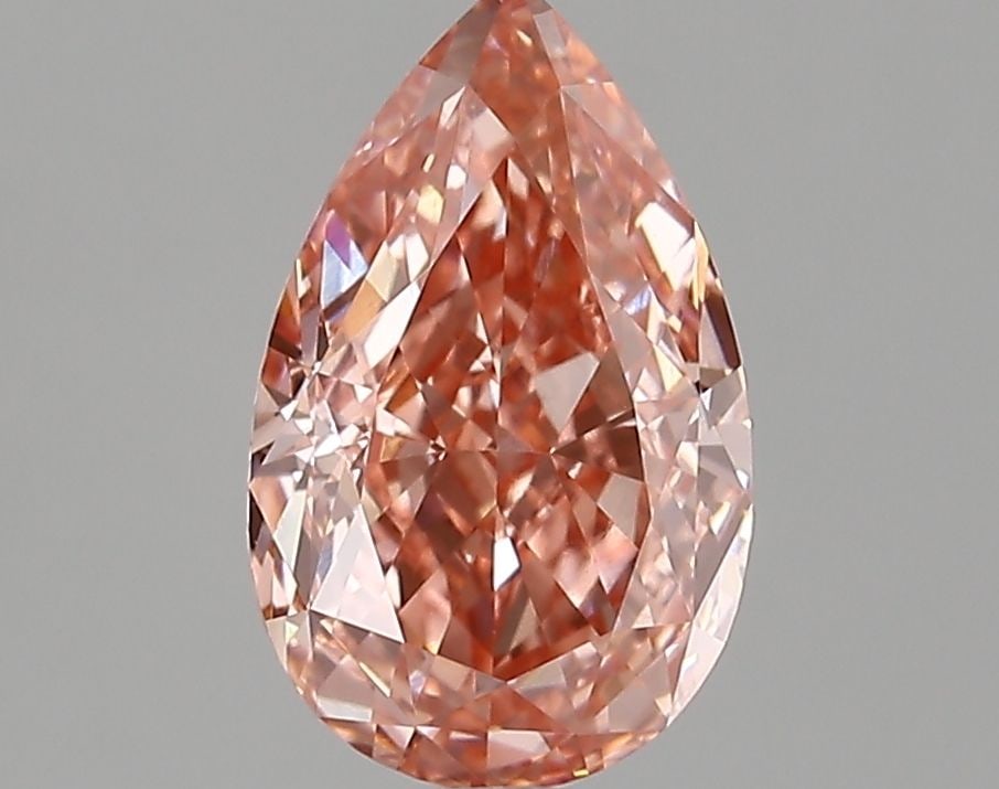 Loose Diamond - PEAR 2.35ct Fancy Vivid Pink VS1: Loose Diamond - PEAR 2.35ct Fancy Vivid Pink VS1 Source: This is a real non-mined Diamond that has been grown in a lab Shape: PEAR Carats: 2.35 Color: Fancy Vivid Pink Certification: IGI Video: