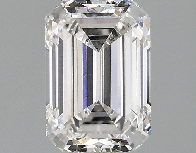 Loose Diamond - EMERALD 1.48ct E VVS1: Loose Diamond - EMERALD 1.48ct E VVS1 Source: This is a real non-mined Diamond that has been grown in a lab Shape: EMERALD Carats: 1.48 Color: E Clarity: VVS1 Certification: IGI Video: