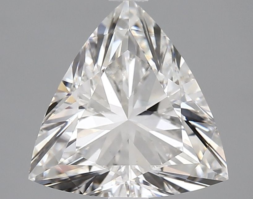 Loose Diamond - TRIANGULAR 2.16ct E VVS2: Loose Diamond - TRIANGULAR 2.16ct E VVS2 Source: This is a real non-mined Diamond that has been grown in a lab Shape: TRIANGULAR Carats: 2.16 Color: E Clarity: VVS2 Certification: IGI Video:
