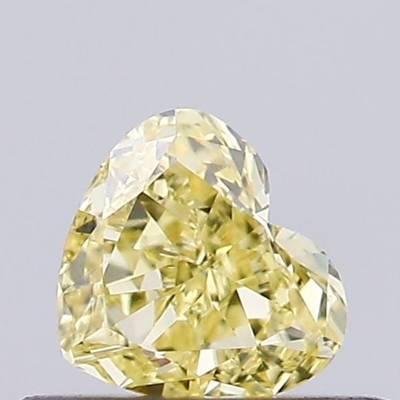 Loose Diamond - HEART 0.34ct Fancy Intense Yellow VS1: Loose Diamond - HEART 0.34ct Fancy Intense Yellow VS1 Source: This is a real non-mined Diamond that has been grown in a lab Shape: HEART Carats: 0.34 Color: Fancy Intense Yellow Certification: IGI