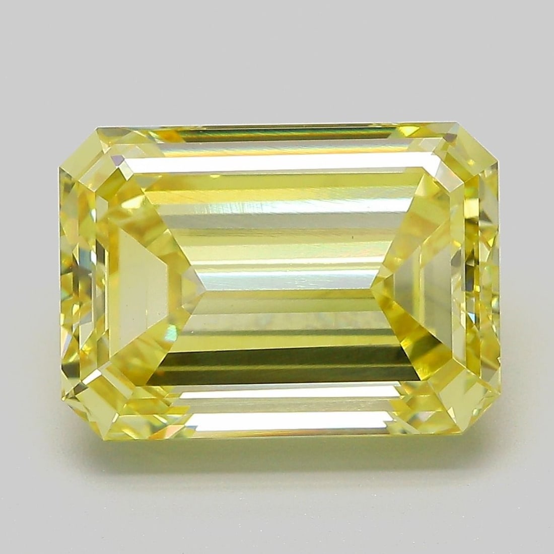 Loose Diamond - EMERALD 6.82ct Fancy Intense Yellow VVS2: Loose Diamond - EMERALD 6.82ct Fancy Intense Yellow VVS2 Source: This is a real non-mined Diamond that has been grown in a lab Shape: EMERALD Carats: 6.82 Color: Fancy Intense Yellow Certification: IG
