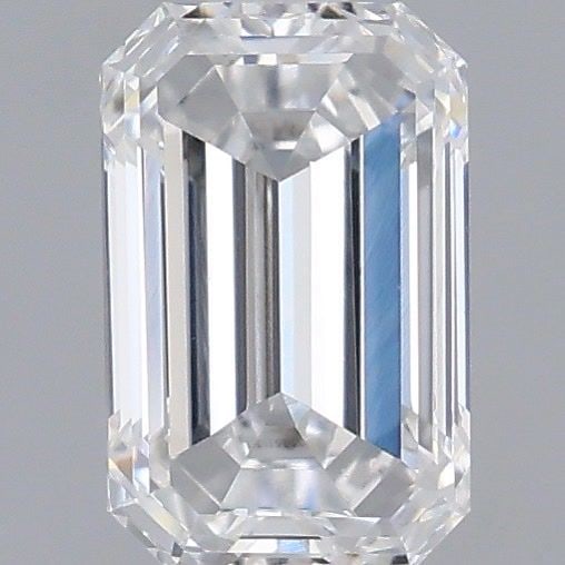 Loose Diamond - EMERALD 0.76ct D VS1: Loose Diamond - EMERALD 0.76ct D VS1 Source: This is a real non-mined Diamond that has been grown in a lab Shape: EMERALD Carats: 0.76 Color: D Clarity: VS1 Certification: IGI Video: