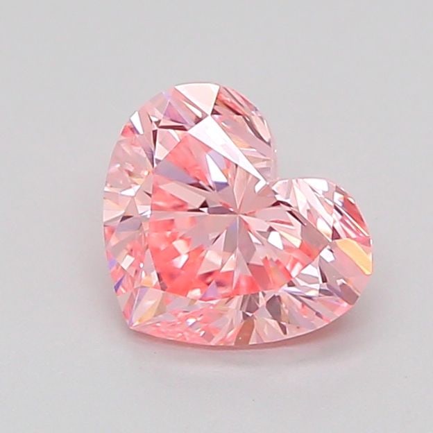 Loose Diamond - HEART 1.01ct Fancy Intense Pink VVS2: Loose Diamond - HEART 1.01ct Fancy Intense Pink VVS2 Source: This is a real non-mined Diamond that has been grown in a lab Shape: HEART Carats: 1.01 Color: Fancy Intense Pink Certification: IGI Video: