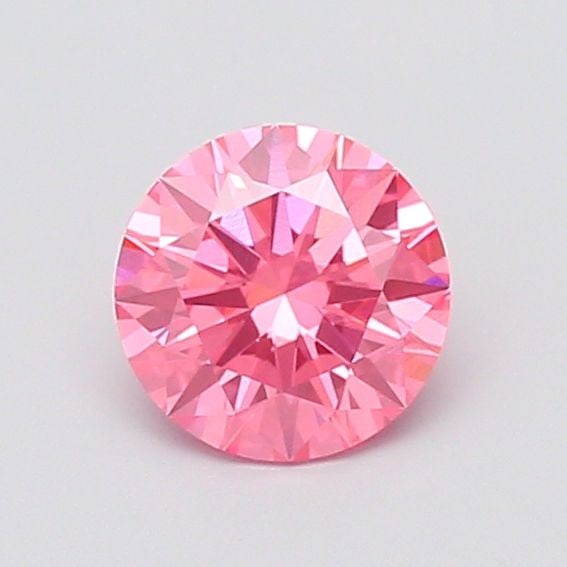 Ideal Loose Diamond - ROUND 1.4ct Fancy Vivid Pink VS1: Ideal Loose Diamond - ROUND 1.4ct Fancy Vivid Pink VS1 Source: This is a real non-mined Diamond that has been grown in a lab Shape: ROUND Carats: 1.4 Color: Fancy Vivid Pink Certification: IGI Video: