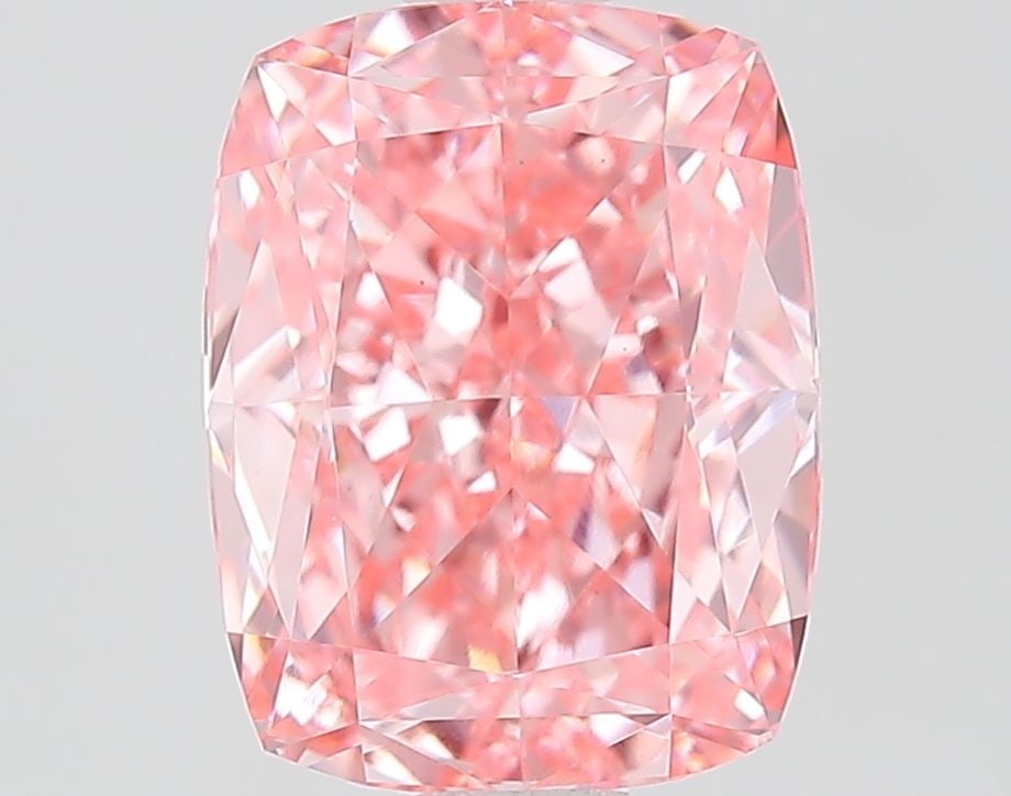Loose Diamond - CUSHION MODIFIED 1.77ct Fancy Vivid Pink VVS2: Loose Diamond - CUSHION MODIFIED 1.77ct Fancy Vivid Pink VVS2 Source: This is a real non-mined Diamond that has been grown in a lab Shape: CUSHION MODIFIED Carats: 1.77 Color: Fancy Vivid Pink Certifi