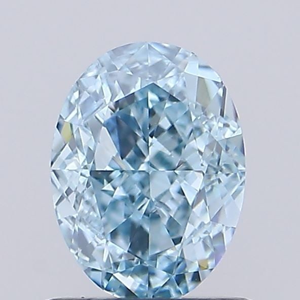 Loose Diamond - OVAL 1.2ct Fancy Vivid Blue VS1: Loose Diamond - OVAL 1.2ct Fancy Vivid Blue VS1 Source: This is a real non-mined Diamond that has been grown in a lab Shape: OVAL Carats: 1.2 Color: Fancy Vivid Blue Certification: IGI Video: