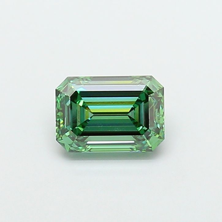 Loose Diamond - EMERALD 2.09ct Fancy Vivid Green VVS2 (1 of 1)