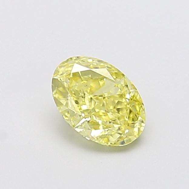 Loose Diamond - OVAL 1.08ct Fancy Intense Yellow VS1: Loose Diamond - OVAL 1.08ct Fancy Intense Yellow VS1 Source: This is a real non-mined Diamond that has been grown in a lab Shape: OVAL Carats: 1.08 Color: Fancy Intense Yellow Certification: IGI Video