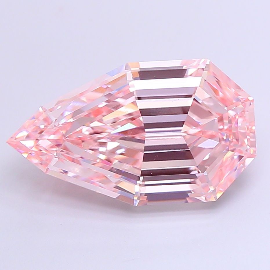 Loose Diamond - OTHER 6.12ct Fancy Intense Pink VVS2: Loose Diamond - OTHER 6.12ct Fancy Intense Pink VVS2 Source: This is a real non-mined Diamond that has been grown in a lab Shape: OTHER Carats: 6.12 Color: Fancy Intense Pink Certification: IGI Video: