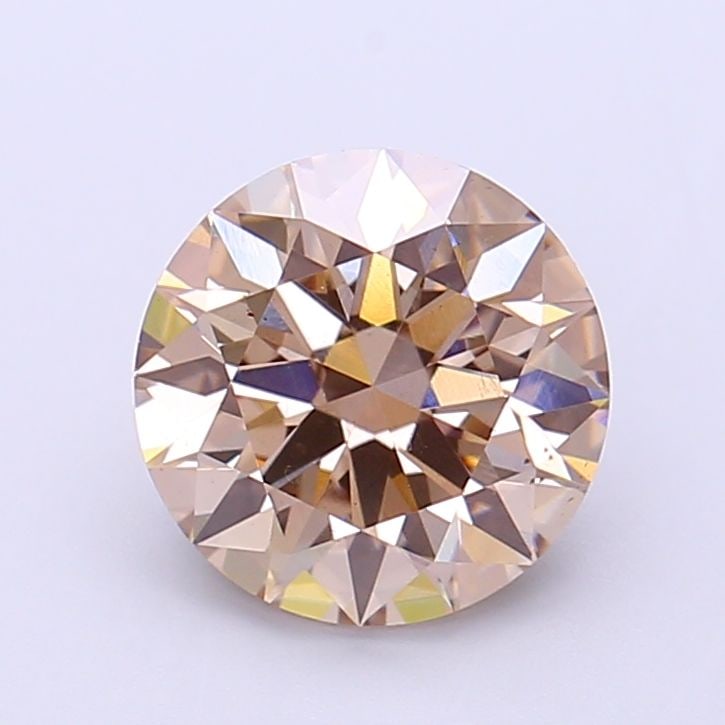 Ideal Loose Diamond - ROUND 2.24ct Fancy Light Brown VS2 (1 of 1)