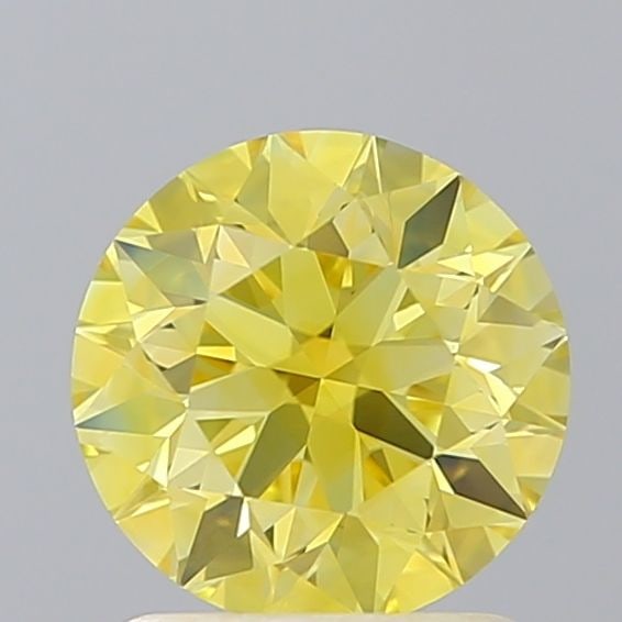 Loose Diamond - ROUND 1.31ct Fancy Vivid Yellow IF: Loose Diamond - ROUND 1.31ct Fancy Vivid Yellow IF Source: This is a real non-mined Diamond that has been grown in a lab Shape: ROUND Carats: 1.31 Color: Fancy Vivid Yellow Certification: IGI Video:
