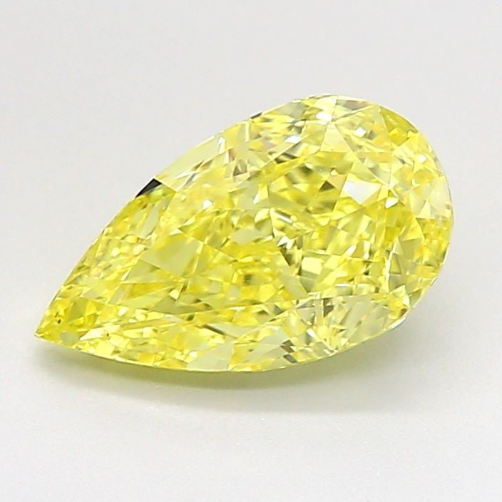 Loose Diamond - PEAR 1.71ct Fancy Intense Yellow VS1: Loose Diamond - PEAR 1.71ct Fancy Intense Yellow VS1 Source: This is a real non-mined Diamond that has been grown in a lab Shape: PEAR Carats: 1.71 Color: Fancy Intense Yellow Certification: IGI Video