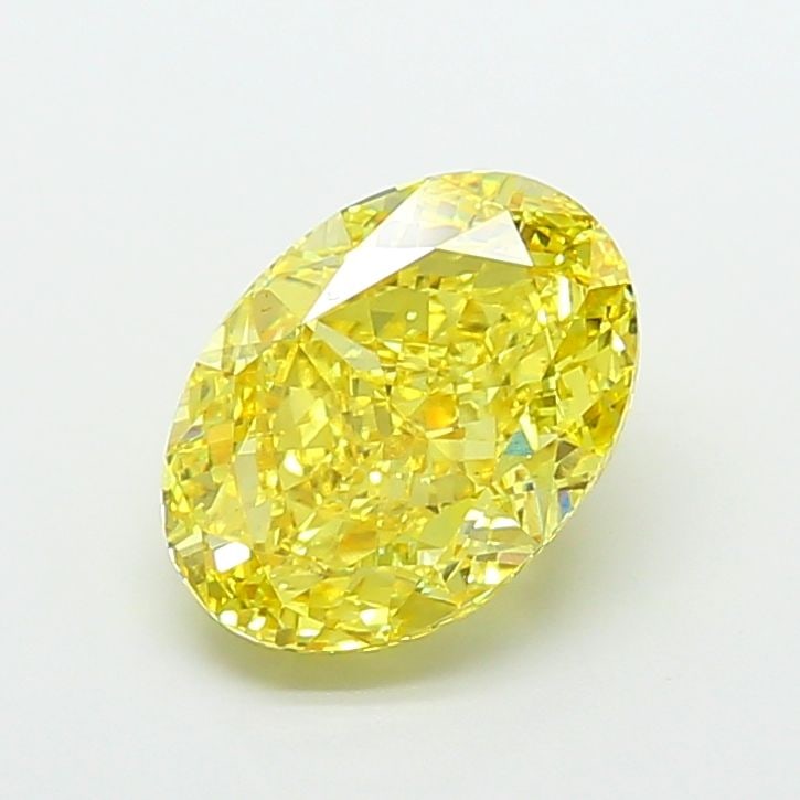 Loose Diamond - OVAL 8.03ct Fancy Vivid Yellow VS1: Loose Diamond - OVAL 8.03ct Fancy Vivid Yellow VS1 Source: This is a real non-mined Diamond that has been grown in a lab Shape: OVAL Carats: 8.03 Color: Fancy Vivid Yellow Certification: IGI Video: