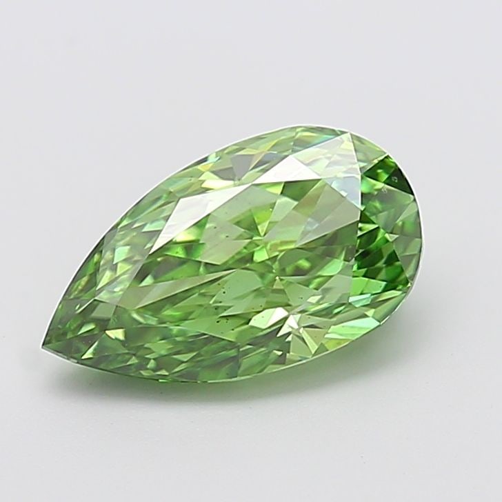 Loose Diamond - PEAR 2.37ct Fancy Vivid Green VS2 (1 of 1)