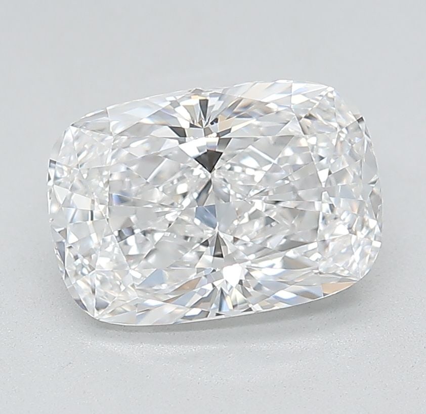 Loose Diamond - CUSHION MODIFIED 2.09ct D FL: Loose Diamond - CUSHION MODIFIED 2.09ct D FL Source: This is a real non-mined Diamond that has been grown in a lab Shape: CUSHION MODIFIED Carats: 2.09 Color: D Clarity: FL Certification: IGI Video: