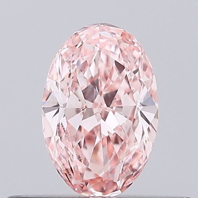 Loose Diamond - OVAL 0.33ct Fancy Vivid Pink VS2: Loose Diamond - OVAL 0.33ct Fancy Vivid Pink VS2 Source: This is a real non-mined Diamond that has been grown in a lab Shape: OVAL Carats: 0.33 Color: Fancy Vivid Pink Certification: IGI Video: