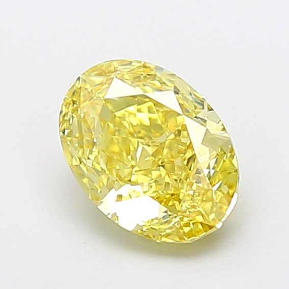 Loose Diamond - OVAL 1.73ct Fancy Vivid Yellow VS1: Loose Diamond - OVAL 1.73ct Fancy Vivid Yellow VS1 Source: This is a real non-mined Diamond that has been grown in a lab Shape: OVAL Carats: 1.73 Color: Fancy Vivid Yellow Certification: IGI Video: