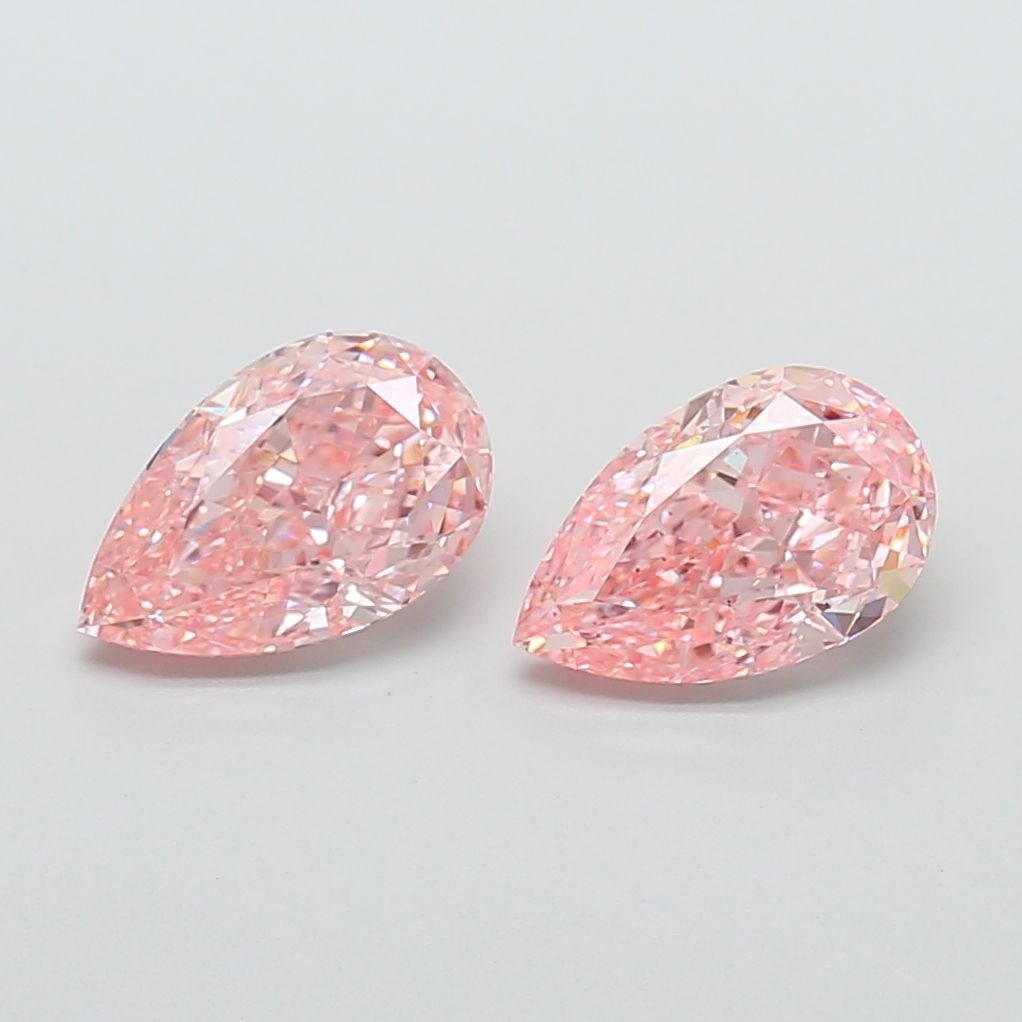 Loose Diamond - PEAR 2.04ct Fancy Vivid Pink VS1: Loose Diamond - PEAR 2.04ct Fancy Vivid Pink VS1 Source: This is a real non-mined Diamond that has been grown in a lab Shape: PEAR Carats: 2.04 Color: Fancy Vivid Pink Certification: IGI Video: Video