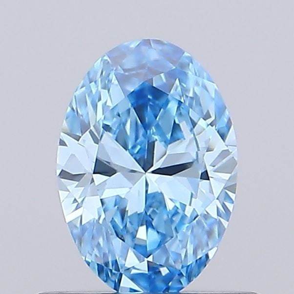 Loose Diamond - OVAL 0.23ct Fancy Vivid Blue VVS2: Loose Diamond - OVAL 0.23ct Fancy Vivid Blue VVS2 Source: This is a real non-mined Diamond that has been grown in a lab Shape: OVAL Carats: 0.23 Color: Fancy Vivid Blue Certification: NONE Video: