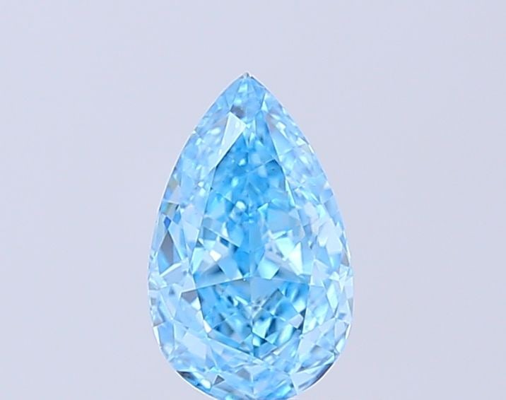Loose Diamond - PEAR 1.02ct Fancy Vivid Blue VVS2: Loose Diamond - PEAR 1.02ct Fancy Vivid Blue VVS2 Source: This is a real non-mined Diamond that has been grown in a lab Shape: PEAR Carats: 1.02 Color: Fancy Vivid Blue Certification: IGI Video: