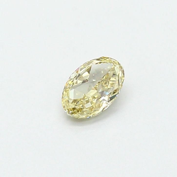 Loose Diamond - OVAL 0.3ct Fancy Light Yellow VS2: Loose Diamond - OVAL 0.3ct Fancy Light Yellow VS2 Source: This is a real non-mined Diamond that has been grown in a lab Shape: OVAL Carats: 0.3 Color: Fancy Light Yellow Certification: IGI Video: