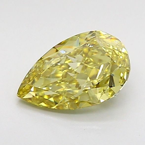 Loose Diamond - PEAR 1.05ct Fancy Yellow VVS2: Loose Diamond - PEAR 1.05ct Fancy Yellow VVS2 Source: This is a real non-mined Diamond that has been grown in a lab Shape: PEAR Carats: 1.05 Color: Fancy Yellow Certification: IGI Video: