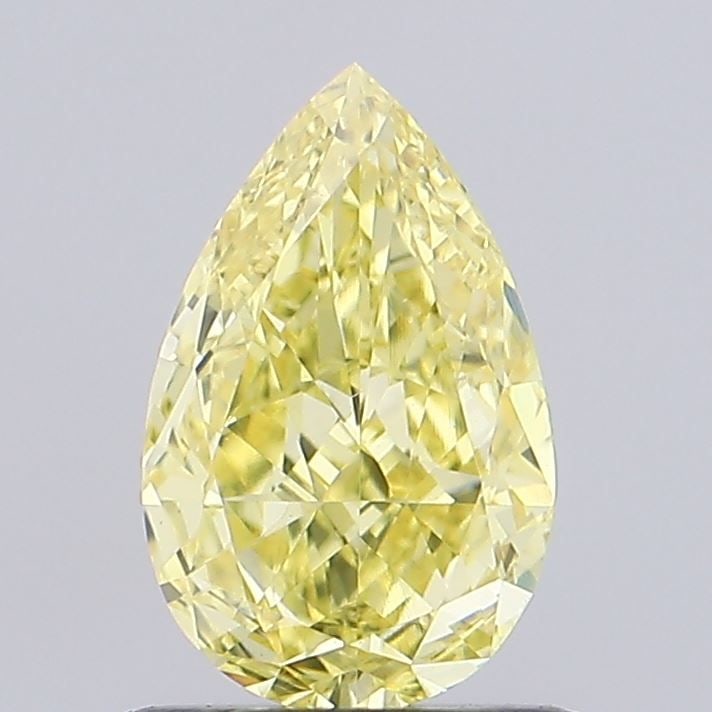 Loose Diamond - PEAR 1.0ct Fancy Intense Yellow VS1: Loose Diamond - PEAR 1.0ct Fancy Intense Yellow VS1 Source: This is a real non-mined Diamond that has been grown in a lab Shape: PEAR Carats: 1.0 Color: Fancy Intense Yellow Certification: IGI Video: