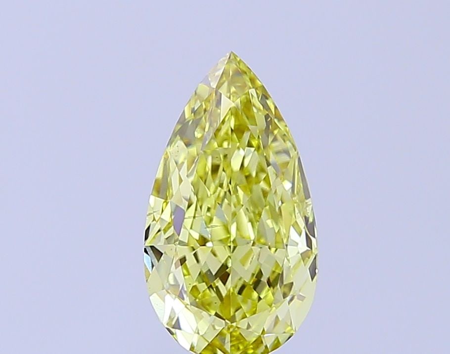 Loose Diamond - PEAR 2.08ct Fancy Intense Yellow VS2: Loose Diamond - PEAR 2.08ct Fancy Intense Yellow VS2 Source: This is a real non-mined Diamond that has been grown in a lab Shape: PEAR Carats: 2.08 Color: Fancy Intense Yellow Certification: IGI Video